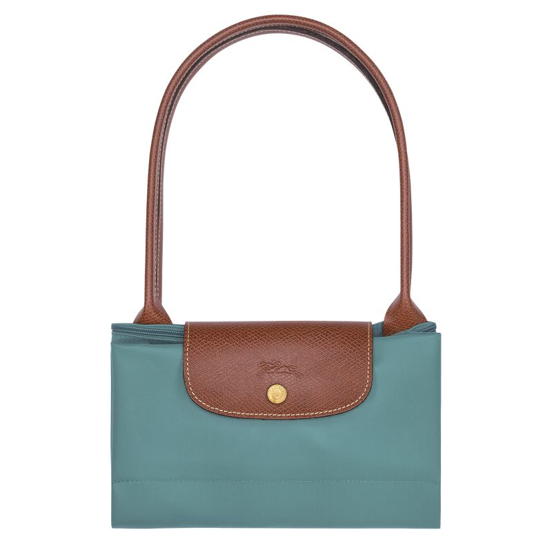 Women Longchamp Le Pliage Original L Tote Bag Blue | Thailand-139YLBSJV
