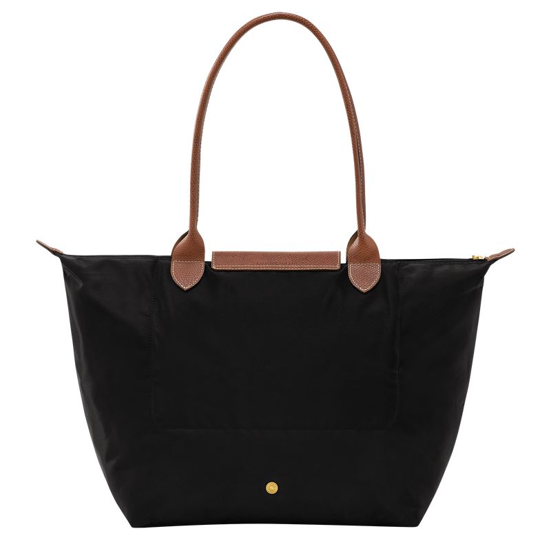 Women Longchamp Le Pliage Original L Tote Bag Black | Thailand-302OVQFAN