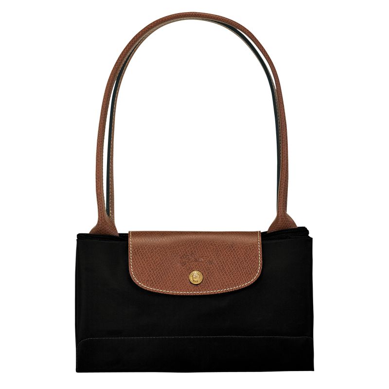 Women Longchamp Le Pliage Original L Tote Bag Black | Thailand-302OVQFAN
