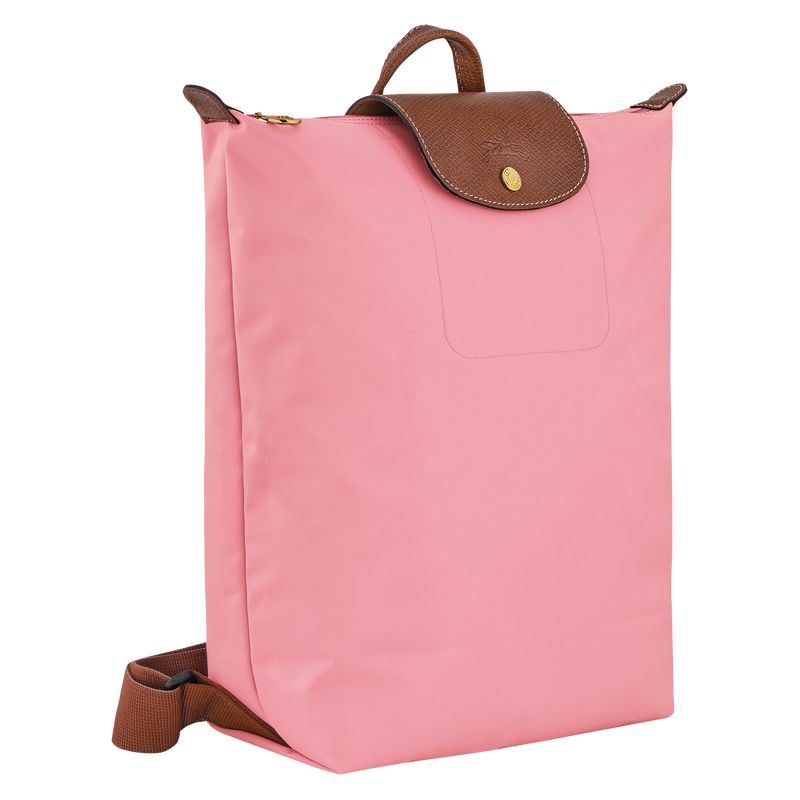Women Longchamp Le Pliage Original M Backpack Pink | Thailand-280VYDOXS