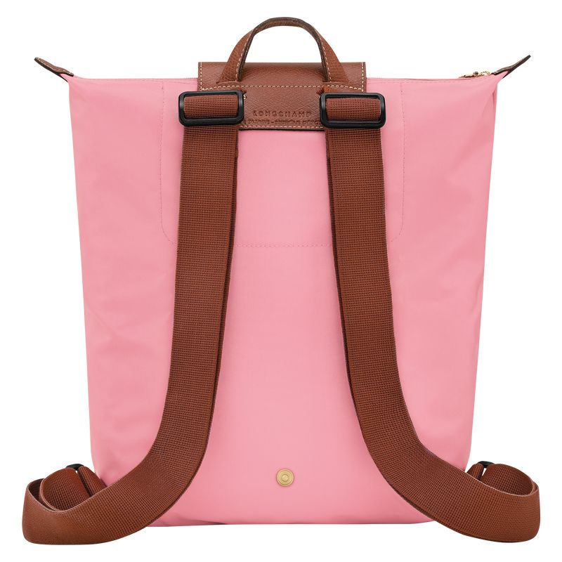 Women Longchamp Le Pliage Original M Backpack Pink | Thailand-280VYDOXS
