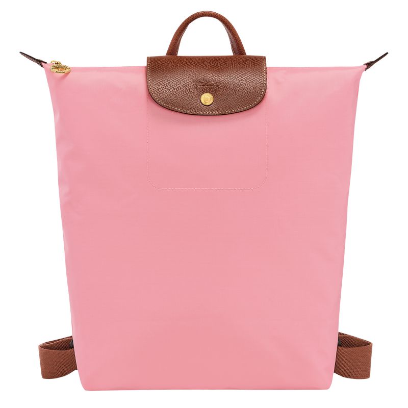 Women Longchamp Le Pliage Original M Backpack Pink | Thailand-280VYDOXS