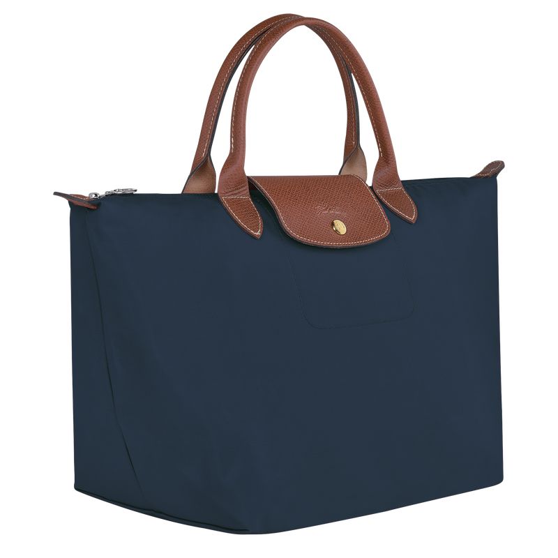 Women Longchamp Le Pliage Original M Handbag Navy | Thailand-041KWOULV