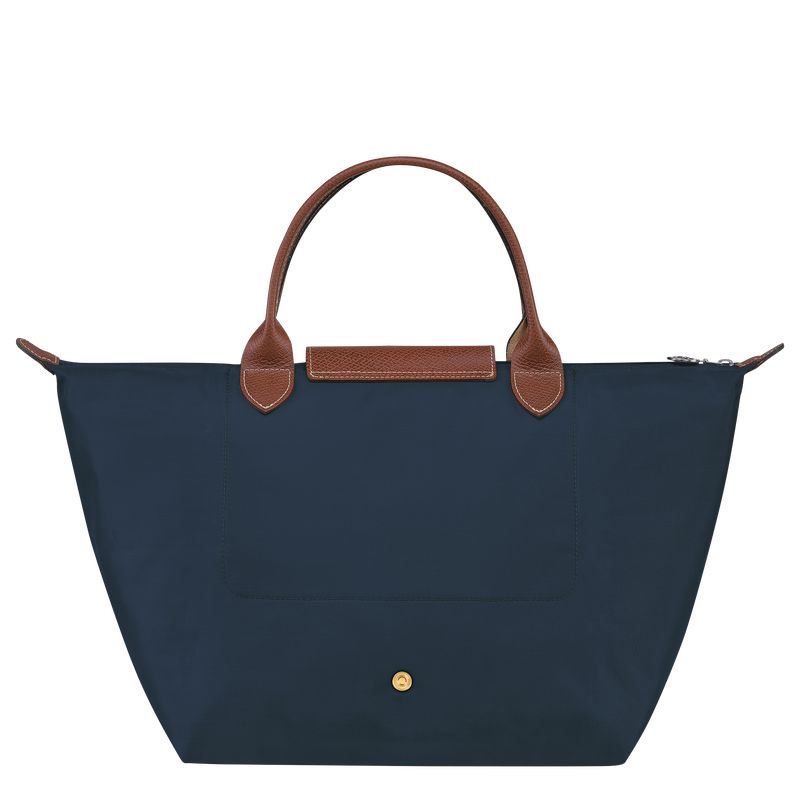 Women Longchamp Le Pliage Original M Handbag Navy | Thailand-041KWOULV