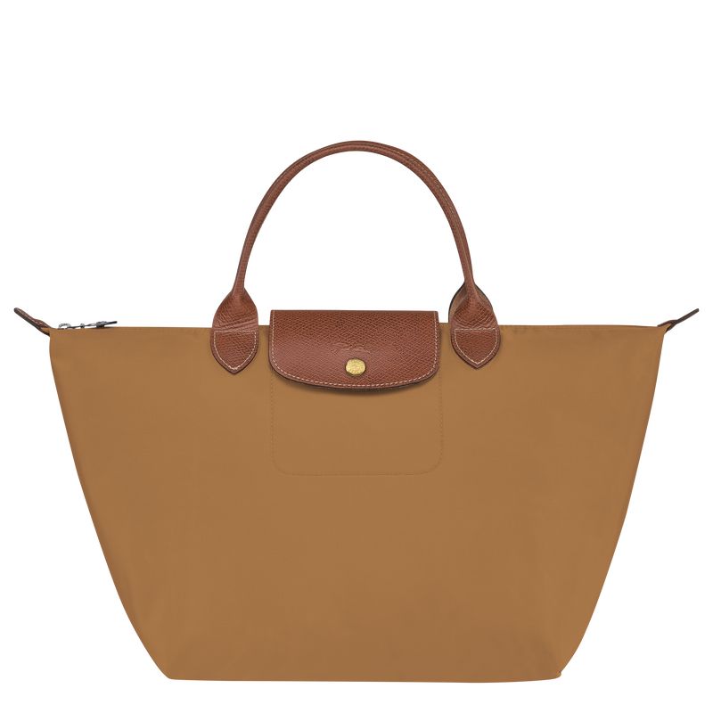 Women Longchamp Le Pliage Original M Handbag Brown | Thailand-613FYEMNV