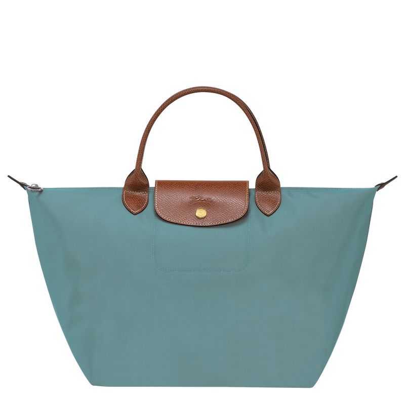 Women Longchamp Le Pliage Original M Handbag Blue | Thailand-304VDWNKO