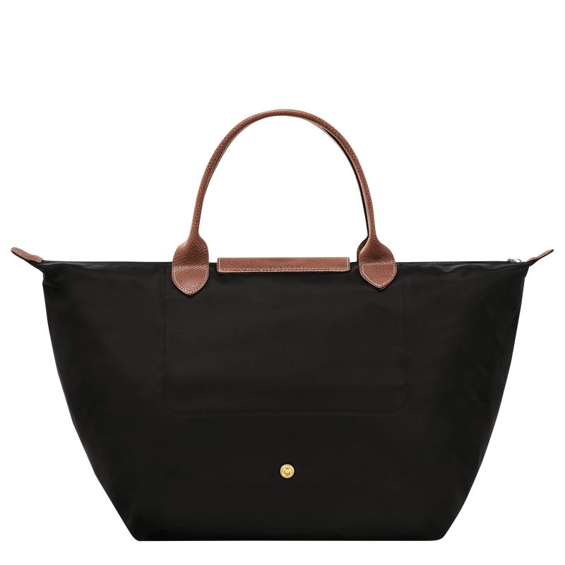 Women Longchamp Le Pliage Original M Handbag Black | Thailand-617UFSPDC