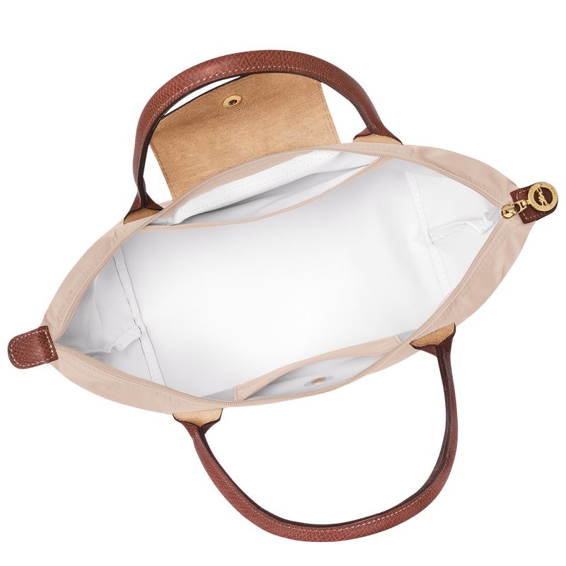 Women Longchamp Le Pliage Original M Tote Bag Beige | Thailand-397GPOTUQ