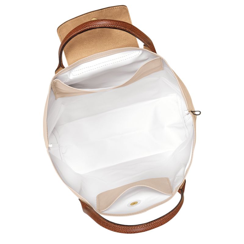 Women Longchamp Le Pliage Original M Tote Bag Beige | Thailand-974JEDIQT