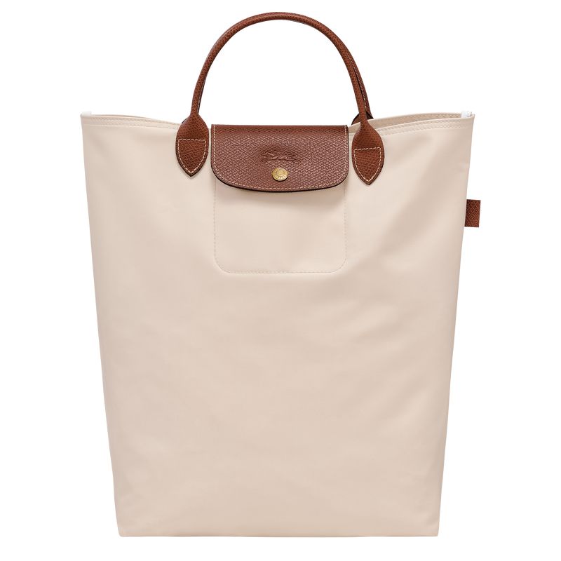 Women Longchamp Le Pliage Original M Tote Bag Beige | Thailand-974JEDIQT