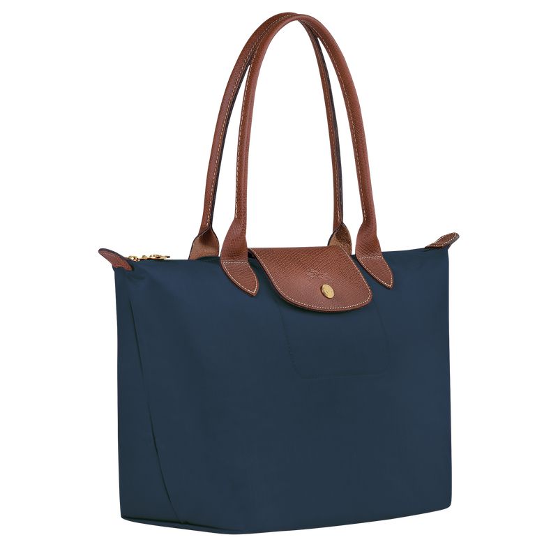 Women Longchamp Le Pliage Original M Tote Bag Navy | Thailand-590IRNYLE