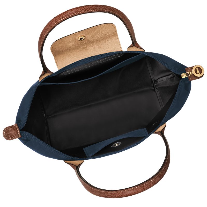 Women Longchamp Le Pliage Original M Tote Bag Navy | Thailand-590IRNYLE
