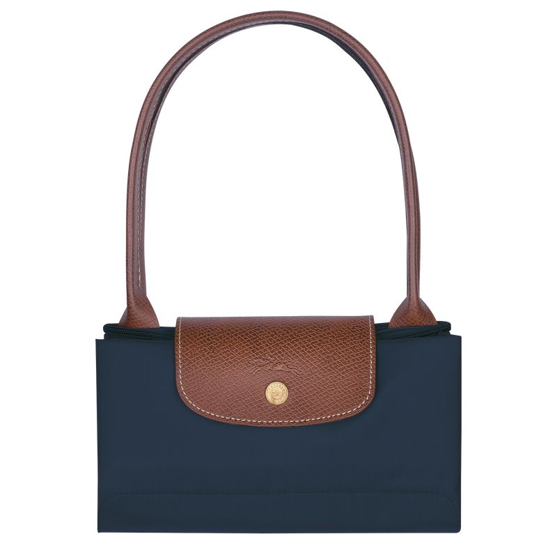 Women Longchamp Le Pliage Original M Tote Bag Navy | Thailand-590IRNYLE