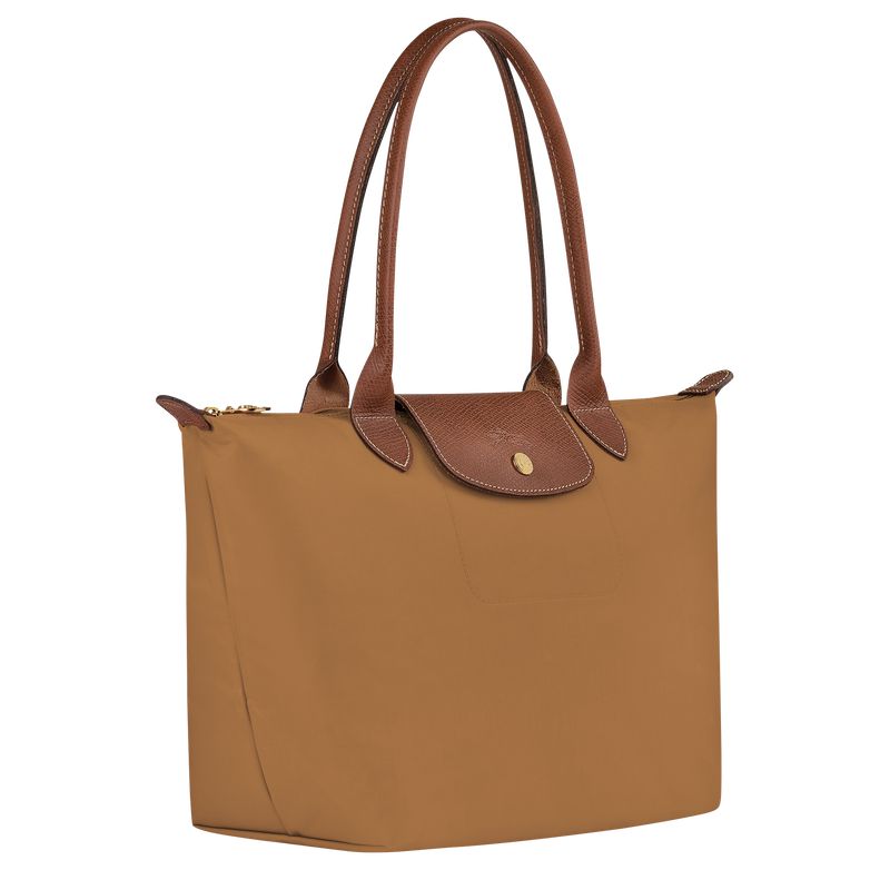 Women Longchamp Le Pliage Original M Tote Bag Brown | Thailand-978HLWVEB