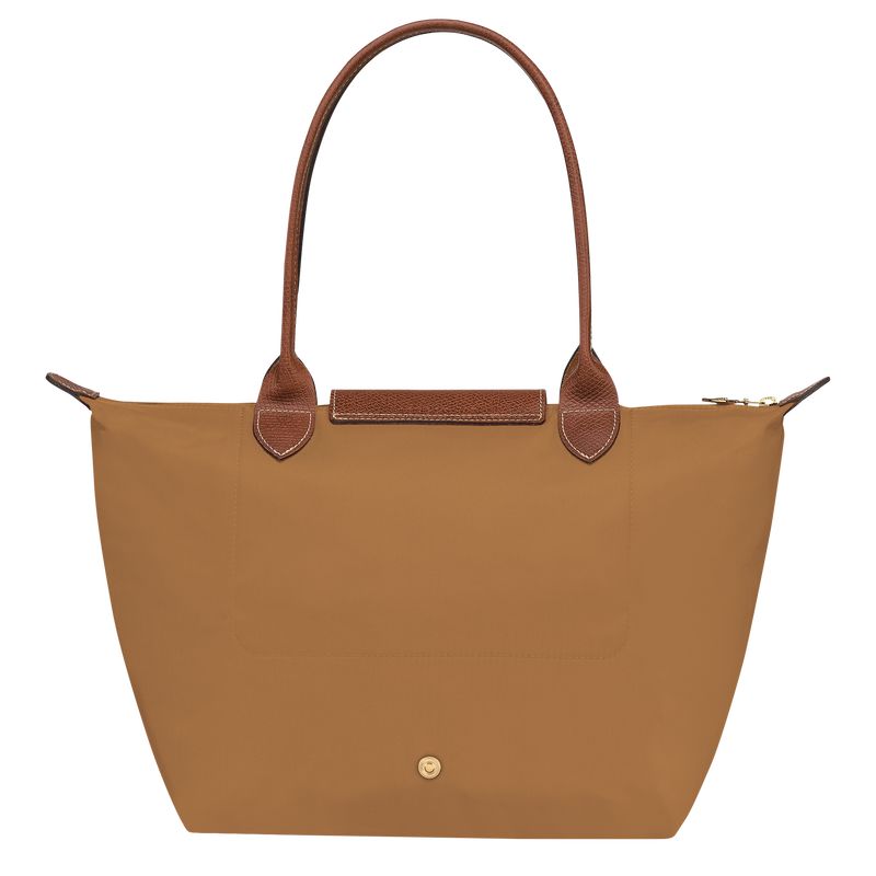 Women Longchamp Le Pliage Original M Tote Bag Brown | Thailand-978HLWVEB
