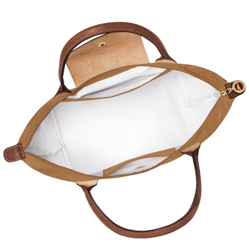 Women Longchamp Le Pliage Original M Tote Bag Brown | Thailand-978HLWVEB