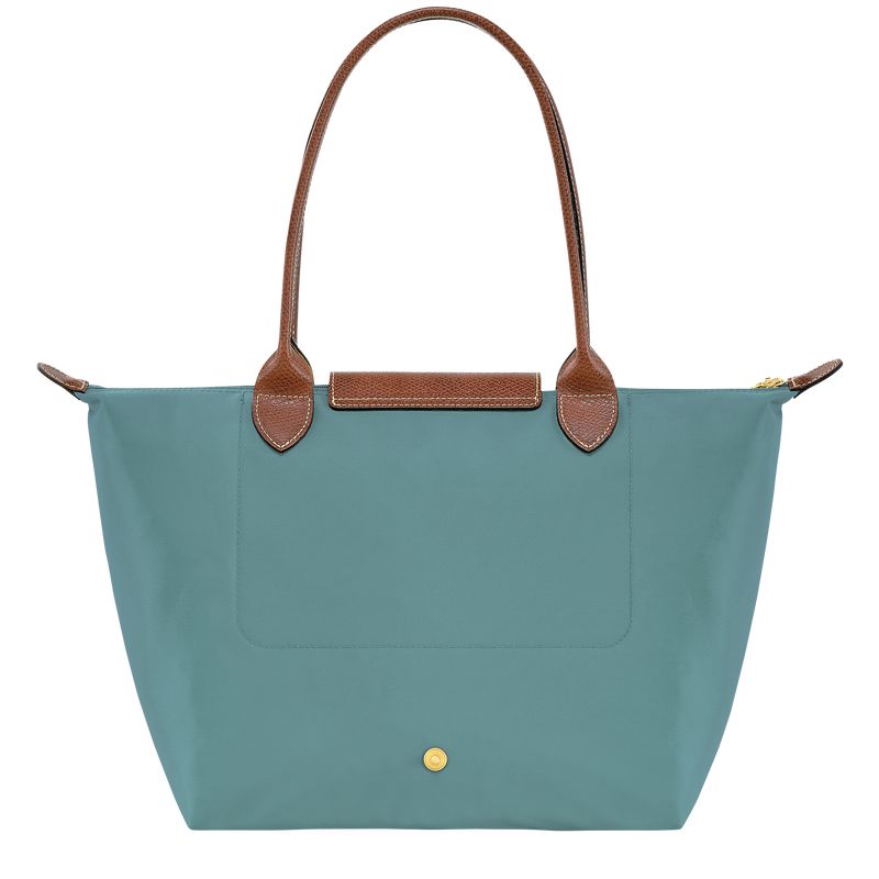 Women Longchamp Le Pliage Original M Tote Bag Blue | Thailand-765MZOQYH