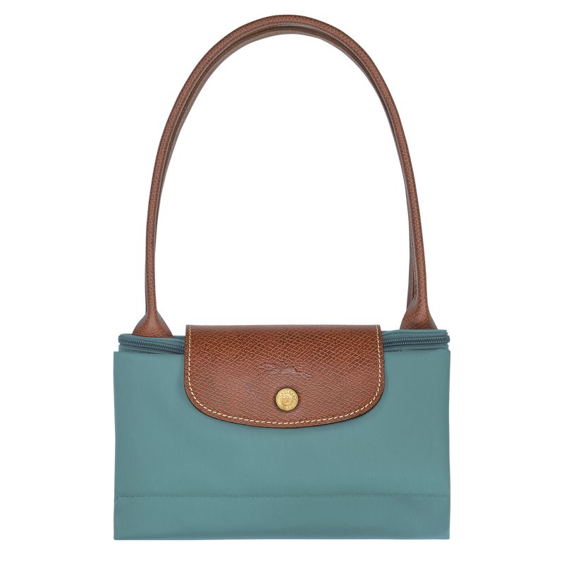 Women Longchamp Le Pliage Original M Tote Bag Blue | Thailand-765MZOQYH