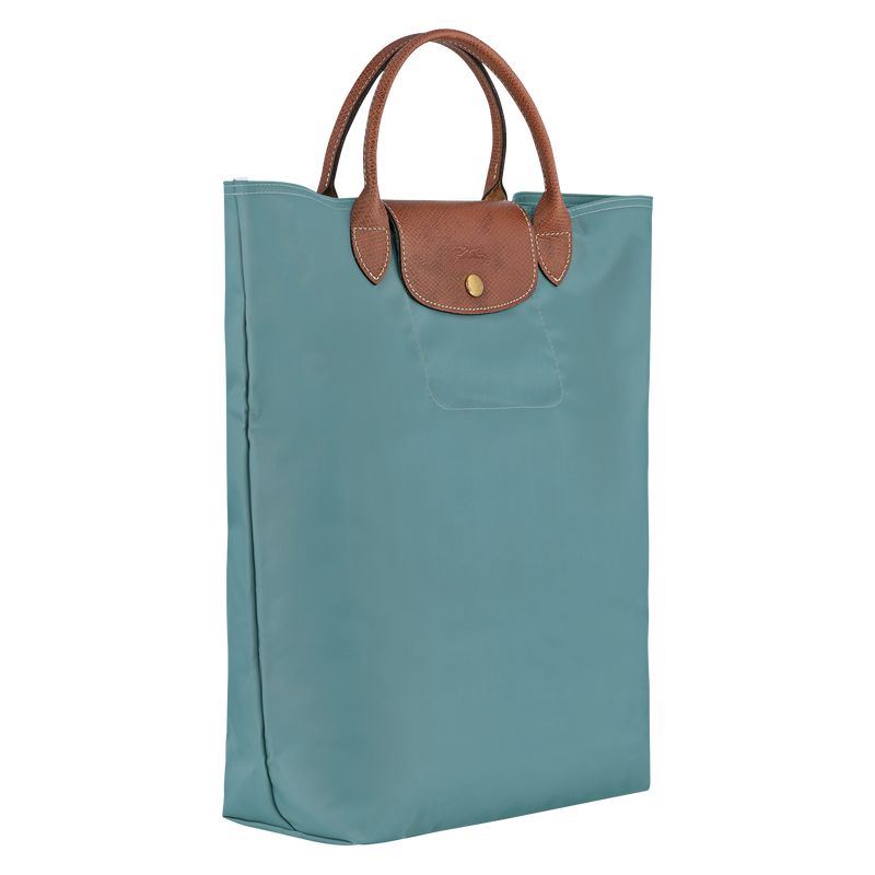 Women Longchamp Le Pliage Original M Tote Bag Blue | Thailand-762MTUPDH