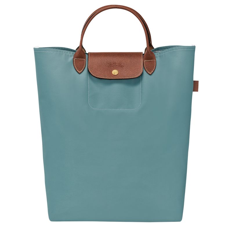 Women Longchamp Le Pliage Original M Tote Bag Blue | Thailand-762MTUPDH