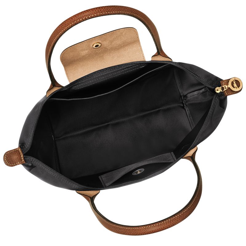 Women Longchamp Le Pliage Original M Tote Bag Black | Thailand-916LXWSPM