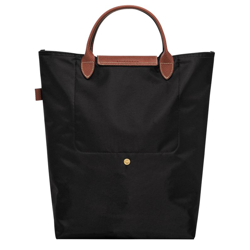 Women Longchamp Le Pliage Original M Tote Bag Black | Thailand-562ZWXCNK