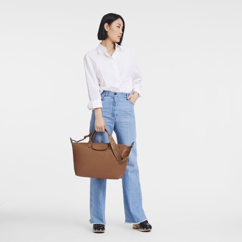 Women Longchamp Le Pliage Xtra L Handbag Brown | Thailand-305TNSIRK
