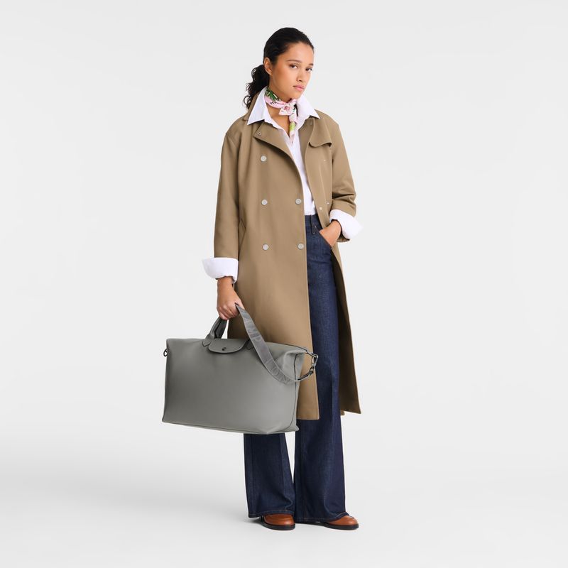 Women Longchamp Le Pliage Xtra L Travel Bag Grey | Thailand-396SLNMDB
