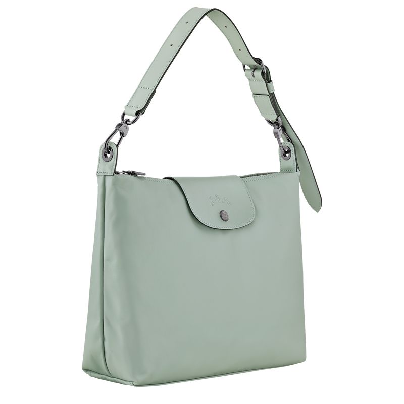 Women Longchamp Le Pliage Xtra M Hobo Bag Blue Green | Thailand-061UTBOMC