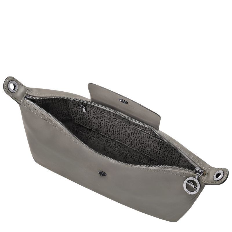 Women Longchamp Le Pliage Xtra M Hobo Bag Grey | Thailand-352QHVIUR