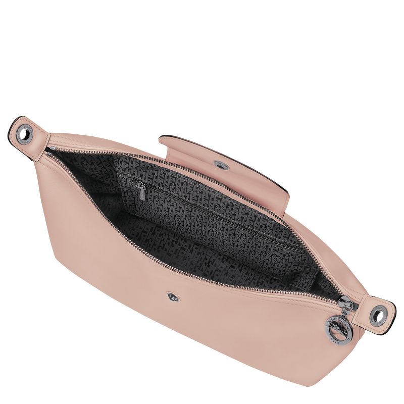 Women Longchamp Le Pliage Xtra M Hobo Bag Beige | Thailand-543EOCWIN