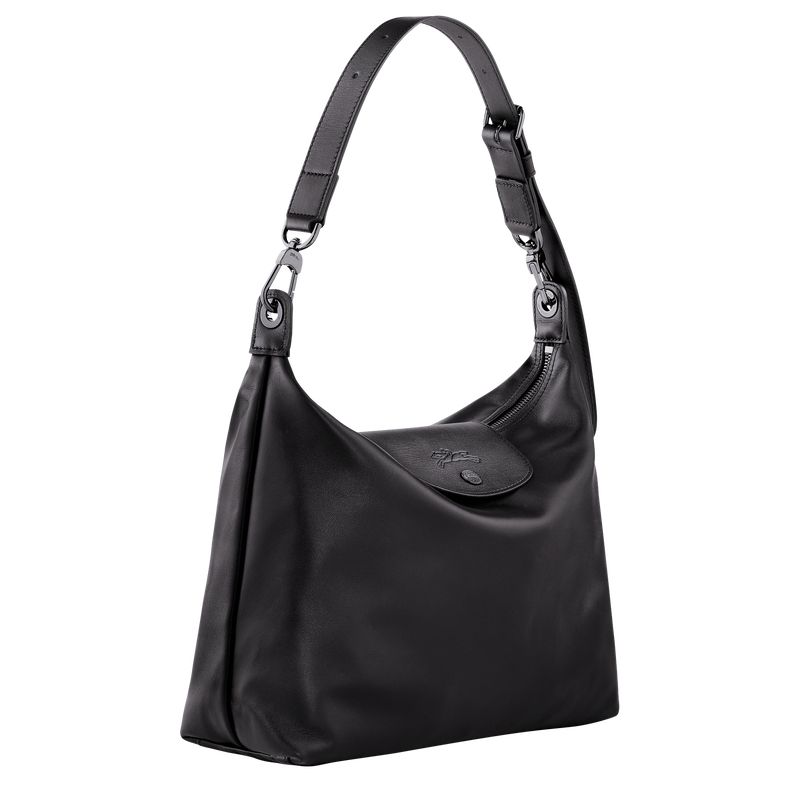 Women Longchamp Le Pliage Xtra M Hobo Bag Black | Thailand-318TWQVJA