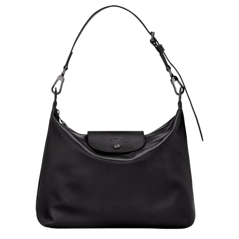 Women Longchamp Le Pliage Xtra M Hobo Bag Black | Thailand-318TWQVJA