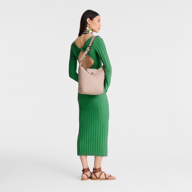 Women Longchamp Le Pliage Xtra M Shoulder Bag Beige | Thailand-410BNMUHX
