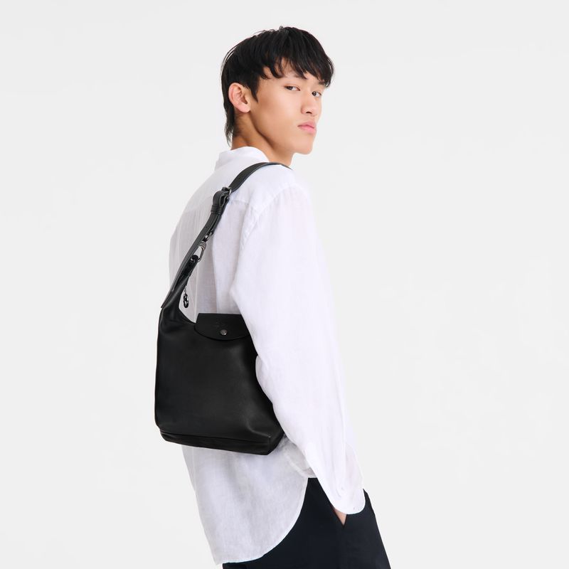Women Longchamp Le Pliage Xtra M Shoulder Bag Black | Thailand-920STQZGO