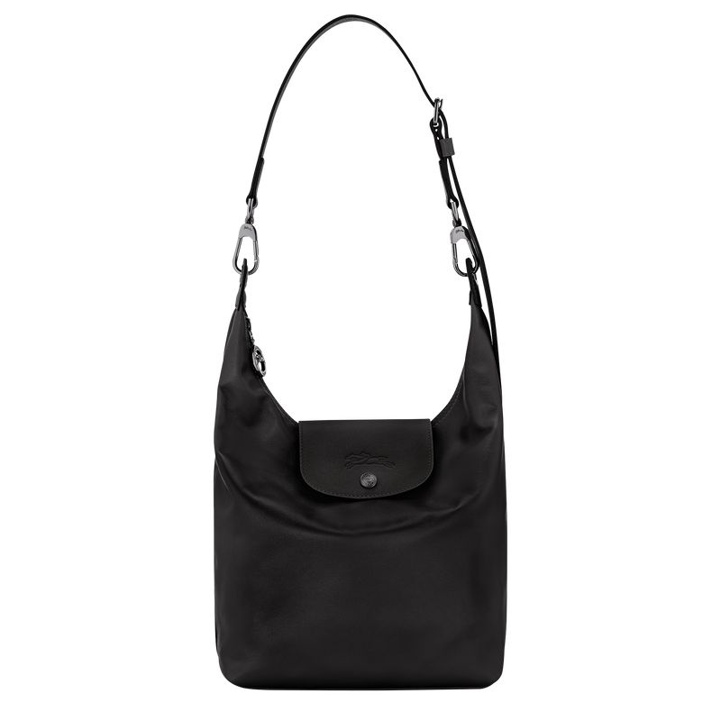 Women Longchamp Le Pliage Xtra M Shoulder Bag Black | Thailand-920STQZGO