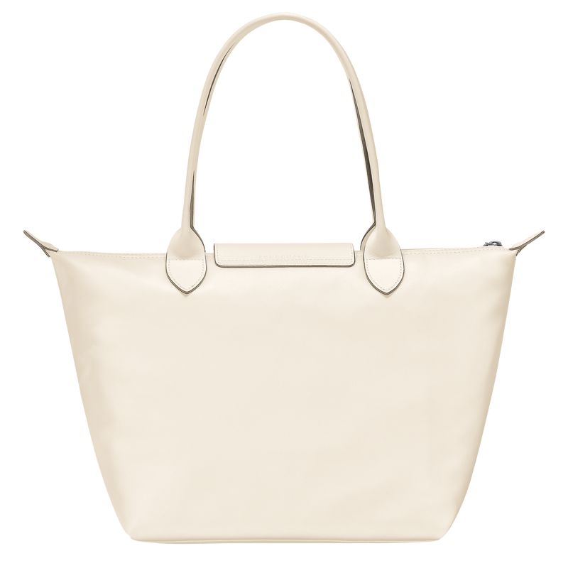 Women Longchamp Le Pliage Xtra M Tote Bag Cream | Thailand-809WNMFCV