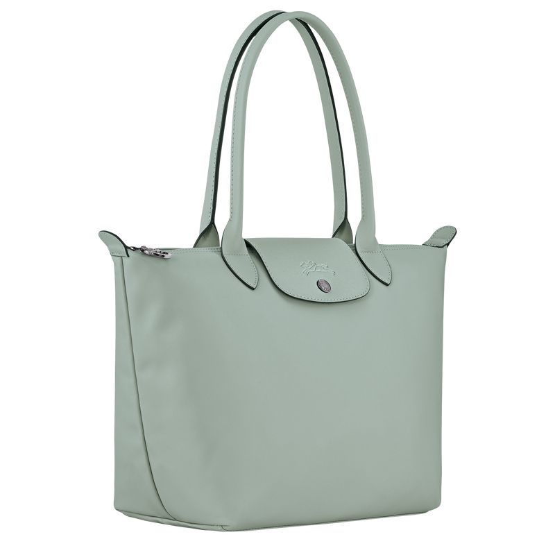 Women Longchamp Le Pliage Xtra M Tote Bag Blue Green | Thailand-281BELZQV