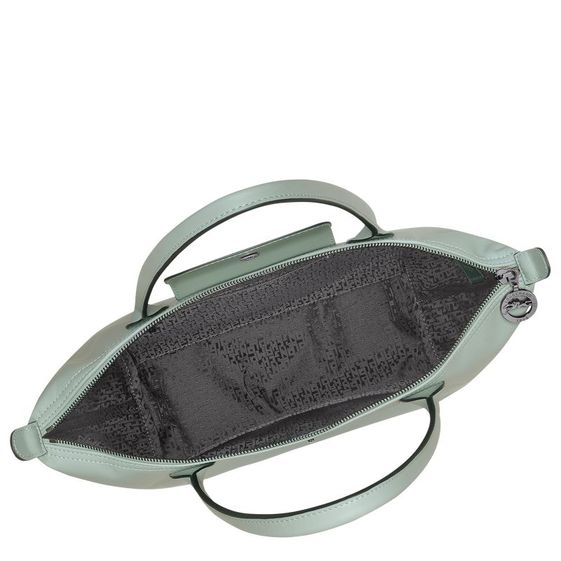 Women Longchamp Le Pliage Xtra M Tote Bag Blue Green | Thailand-281BELZQV