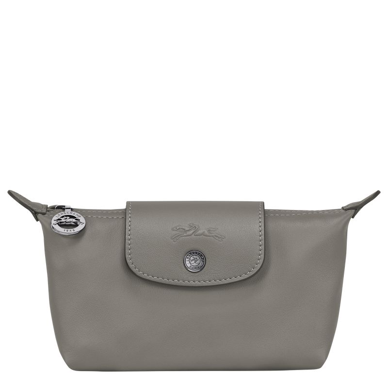 Women Longchamp Le Pliage Xtra Pouch Grey | Thailand-872HPYWLK