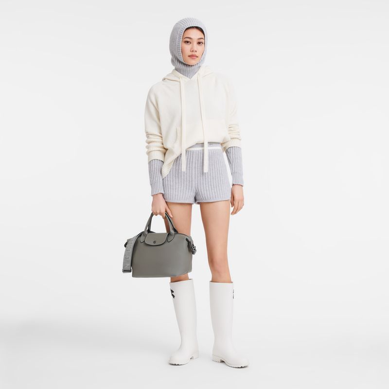 Women Longchamp Le Pliage Xtra S Handbag Grey | Thailand-072LPWCBE