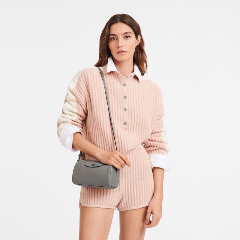 Women Longchamp Le Pliage Xtra Xs Crossbody Bag Grey | Thailand-594ZYDJSV