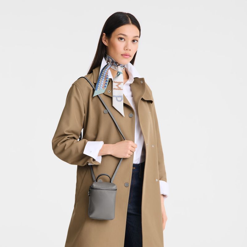 Women Longchamp Le Pliage Xtra Xs Crossbody Bag Grey | Thailand-247IJXZDB