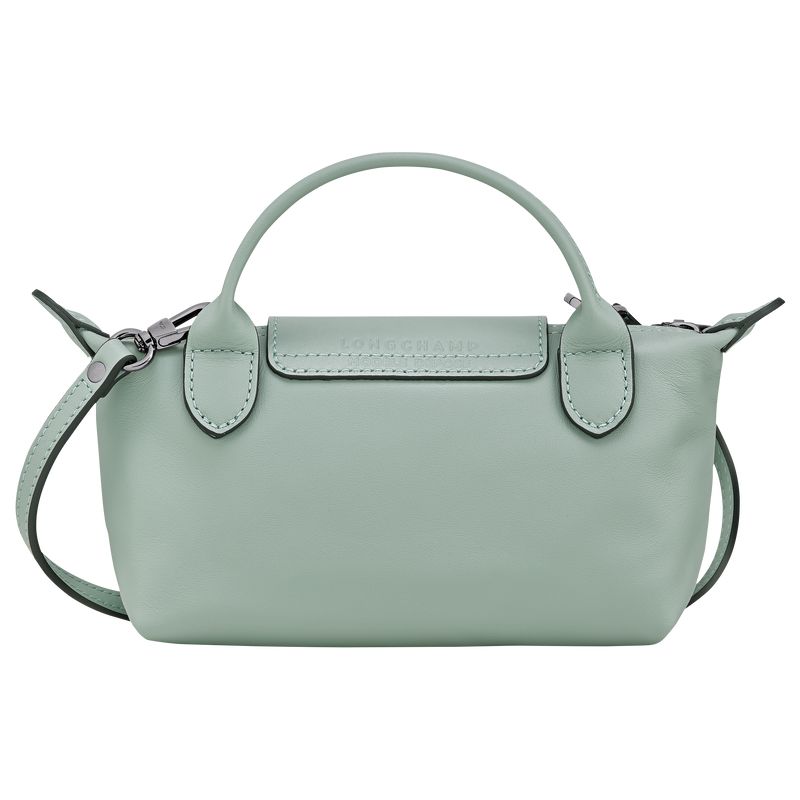 Women Longchamp Le Pliage Xtra Xs Pouch Blue Green | Thailand-987RGJAUY