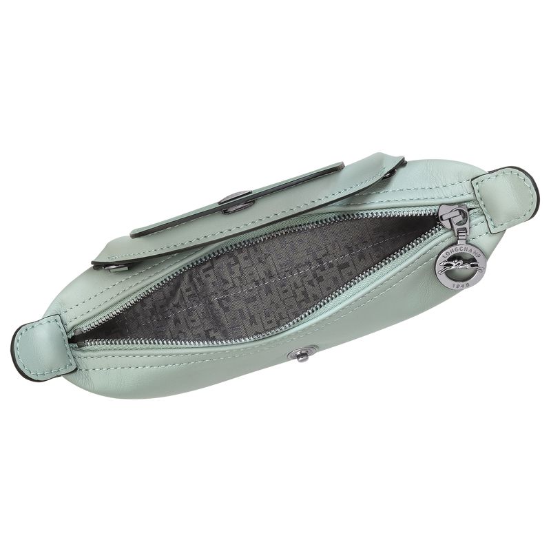 Women Longchamp Le Pliage Xtra Xs Pouch Blue Green | Thailand-987RGJAUY