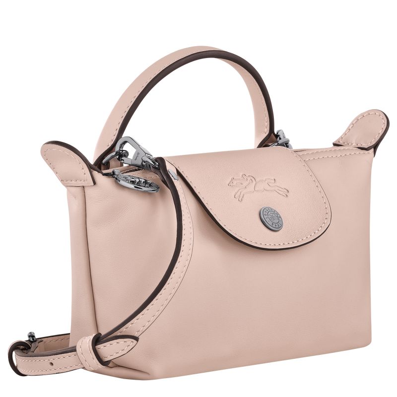 Women Longchamp Le Pliage Xtra Xs Pouch Beige | Thailand-834XWSRZG