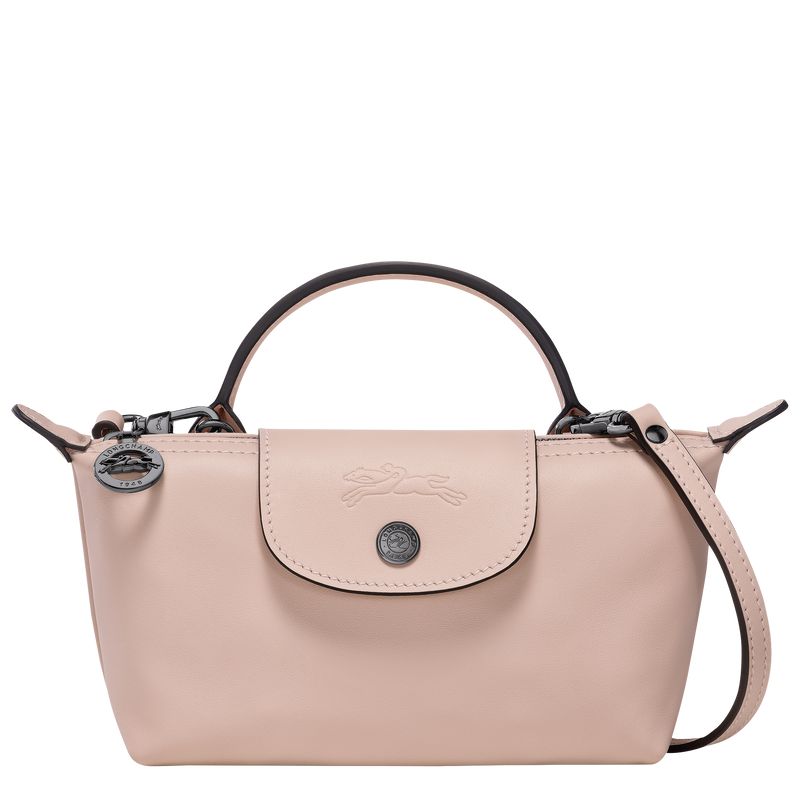 Women Longchamp Le Pliage Xtra Xs Pouch Beige | Thailand-834XWSRZG