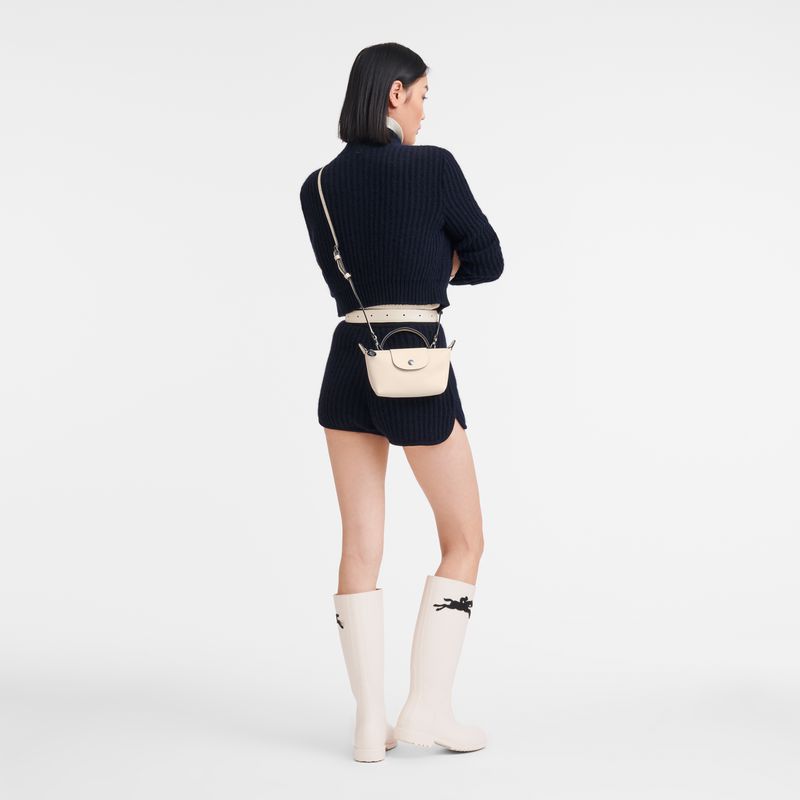 Women Longchamp Le Pliage Xtra Xs Pouch Cream | Thailand-395NBKREA