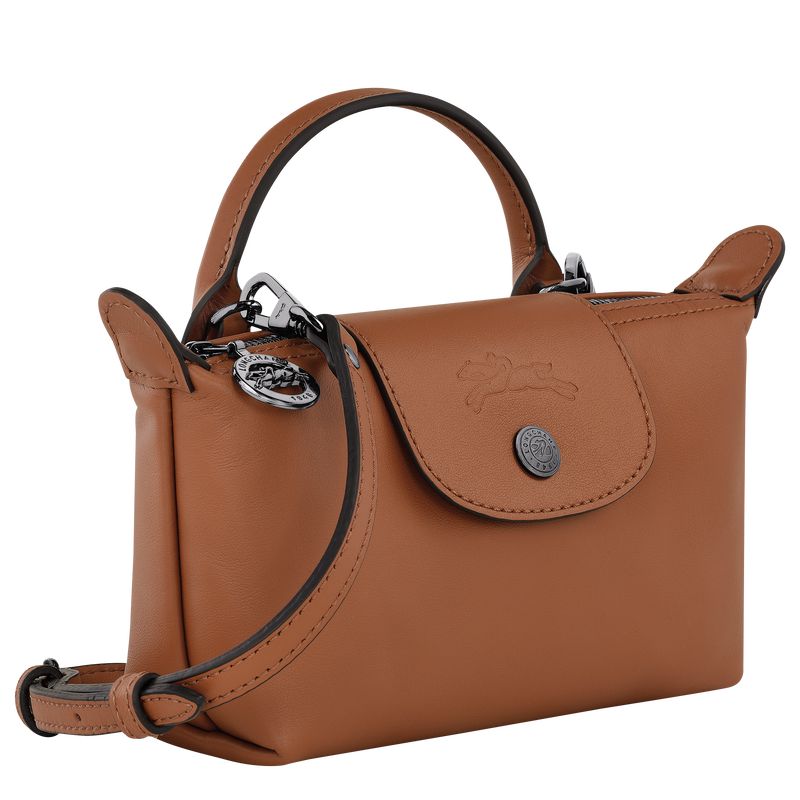 Women Longchamp Le Pliage Xtra Xs Pouch Brown | Thailand-931HDBNZG