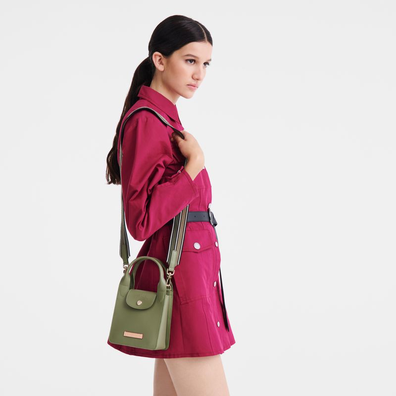 Women Longchamp Le Pliage Xtra Xs Tote Bag Green | Thailand-980NCZHWP